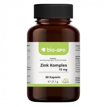 BIO-APO Zink Komplex 15 mg Kapseln